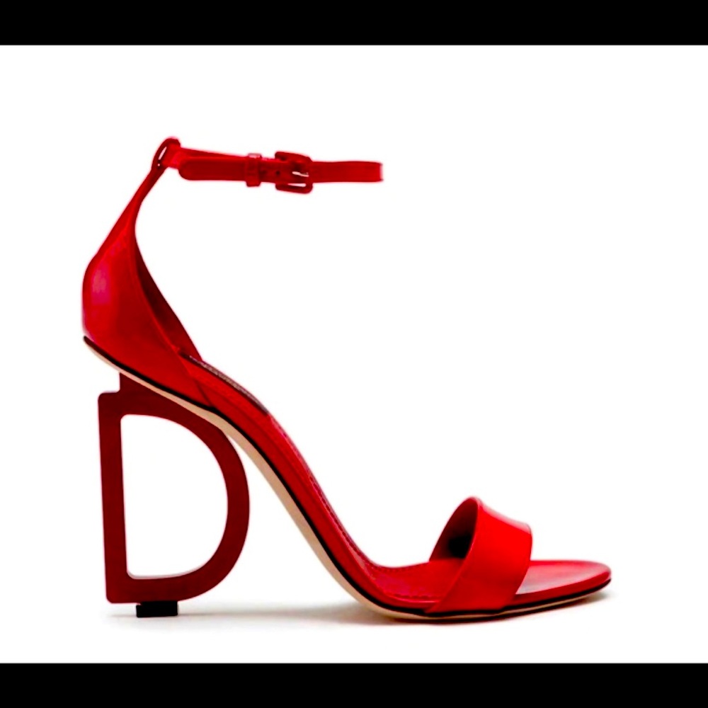 D & G Logo Heels